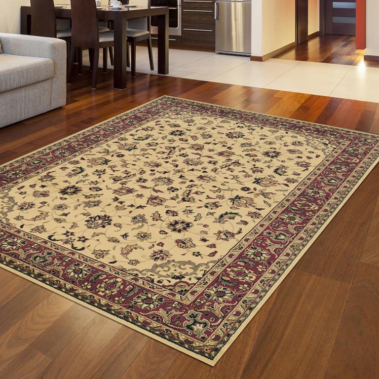 Radici Castello 953 Ivory Area Rug Room Scene
