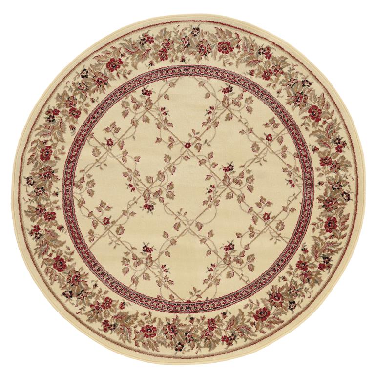 Radici Como 1590 Ivory Round Area Rug