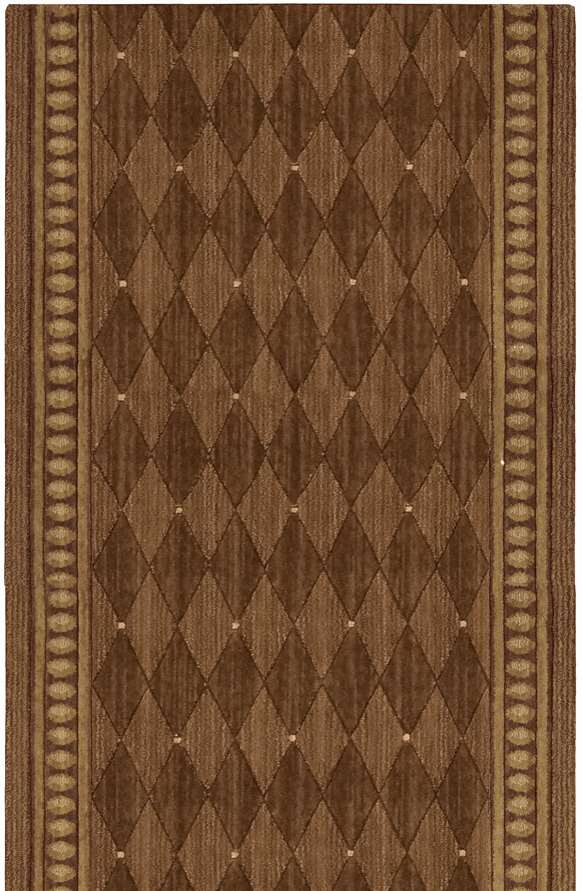 Nourison Cosmopolitan C94R R43 Marquis Cocoa 3'0" Wide Hall and Stair Runner