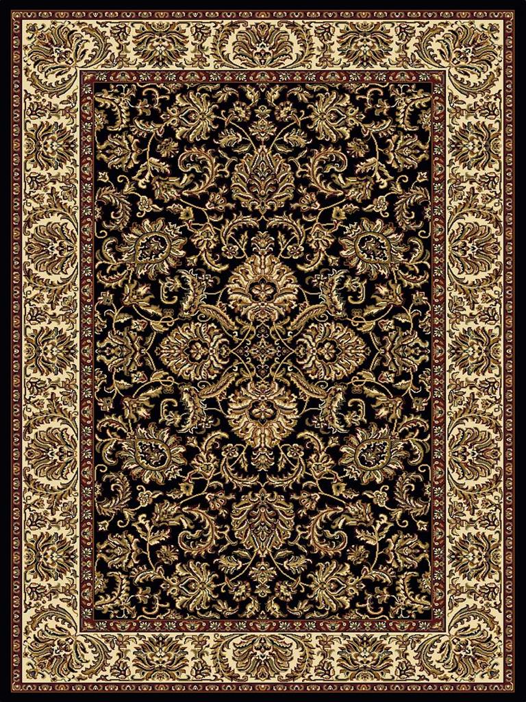 Radici Noble 1305 Black Area Rug