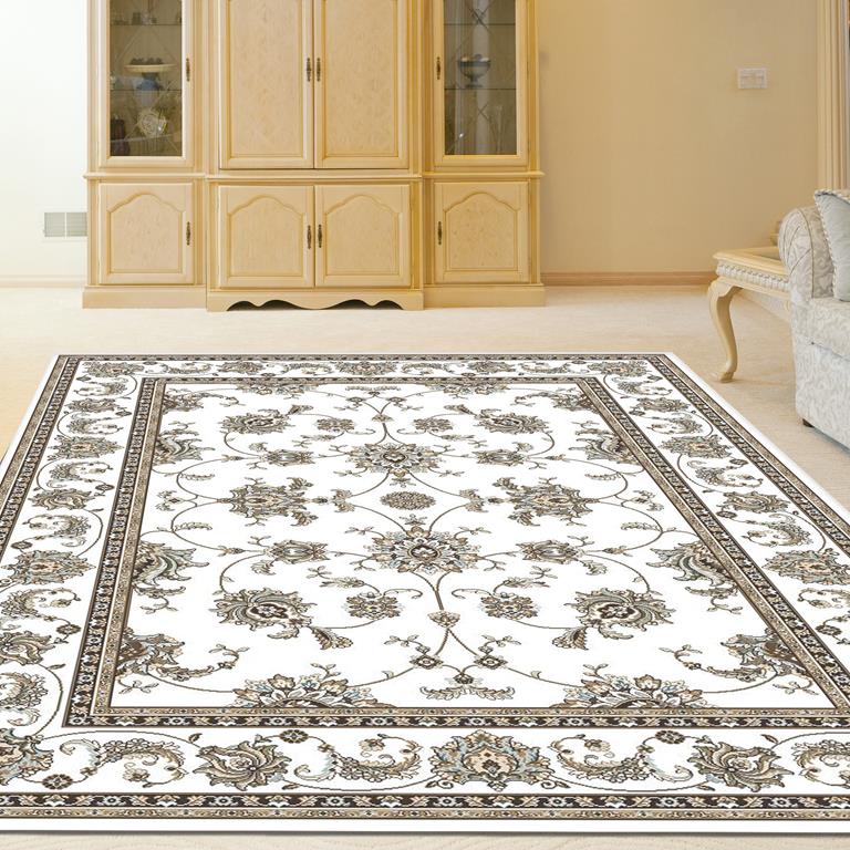 Radici Pisa 1780 Bone Area Rug Room Scene