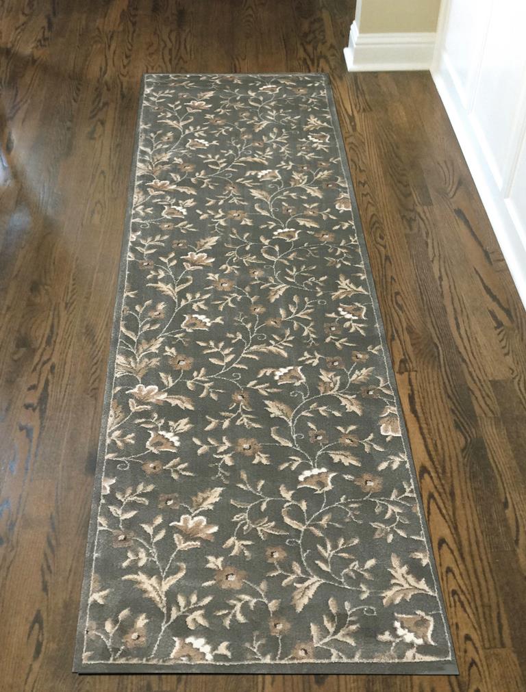 Radici Pisa 6674 Lt. Green Runner Area Rug Room Scene