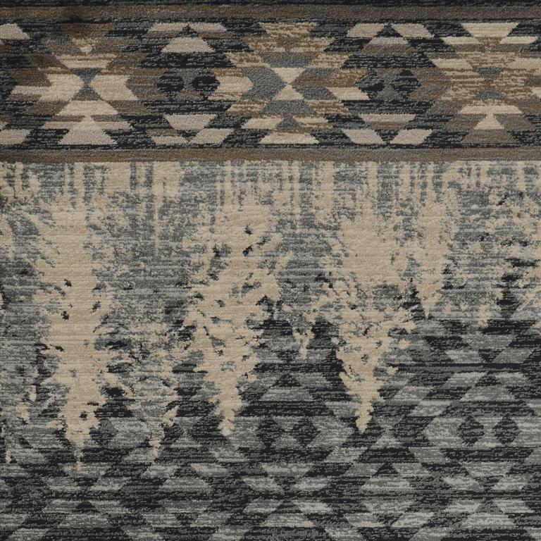 Kas Chester 5636 Slate Blue Pines Area Rug Detail