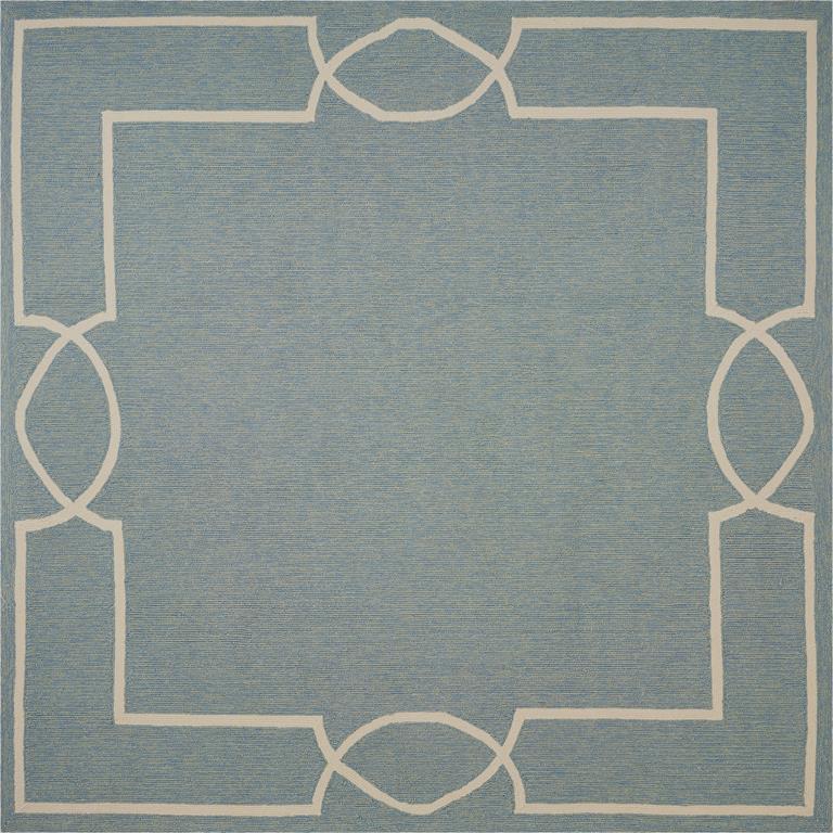 Kas Libby Langdon Hamptons 5225 Spa Madison Square Area Rug