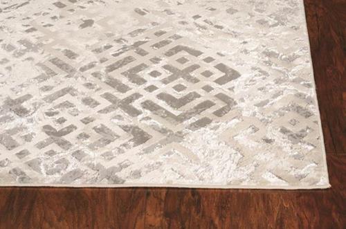 Kas Luna 7124 Sand/Silver Dimensions Area Rug Corner