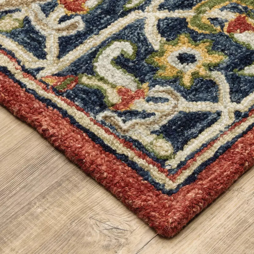 Oriental Weavers Alfresco 28404 Area Rug Corner