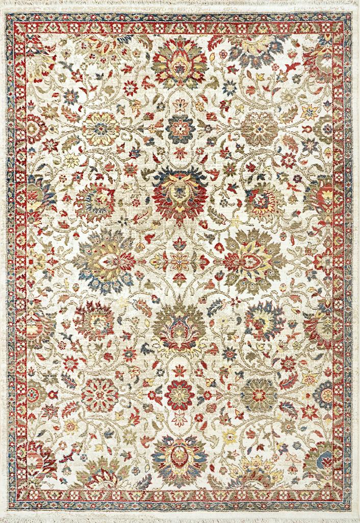 Dynamic Rugs Juno 6883-130 Ivory/Red Area Rug