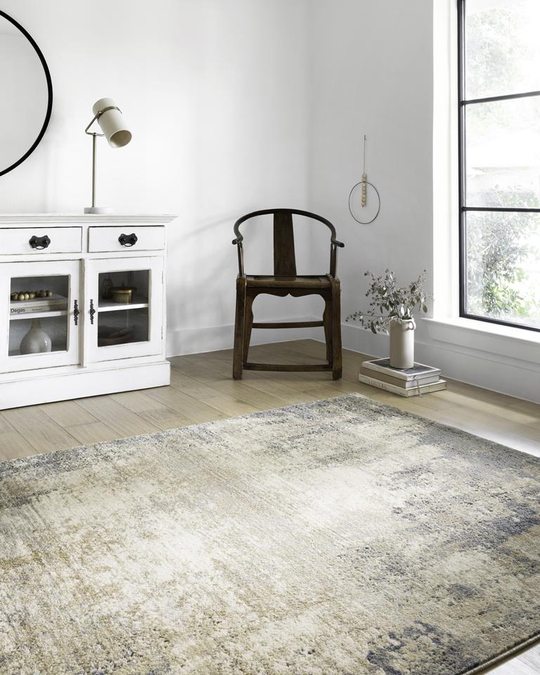 Loloi II Teagan TEA-08 Ivory/Mist Area Rug - Carpetmart.com