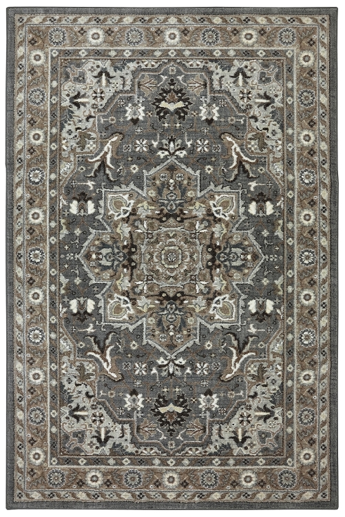 Euphoria  Rhodes Ash Gray 90272-5913 Karastan Area Rug