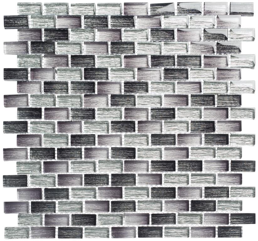 MTR3342 Metro Lucas Midnight Mosaic Tile Product Image
