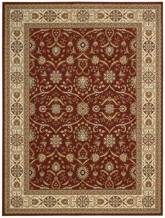 Persian Crown PC001 Brick Area Rug by Nourison