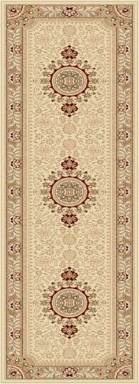 Sensation 4672 Beige Runner Area Rug