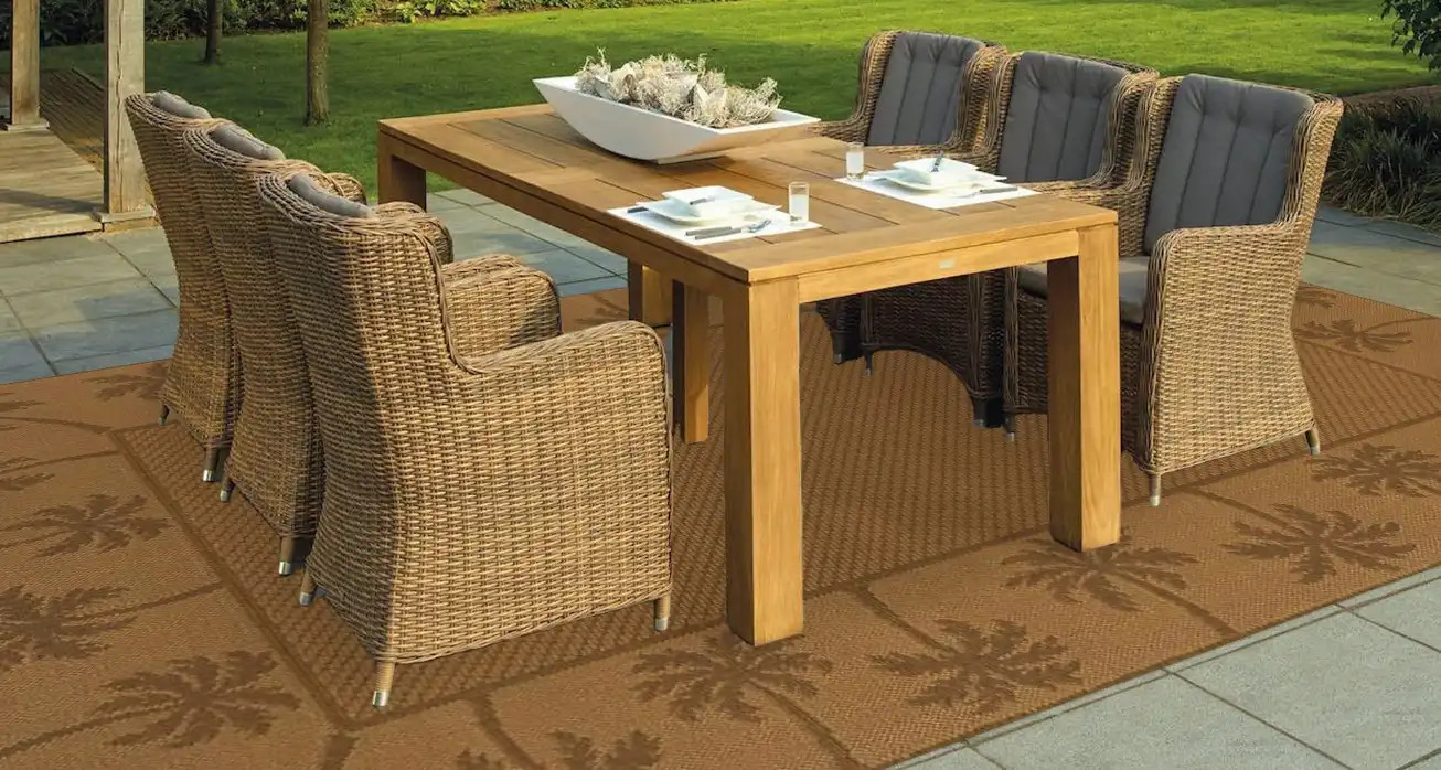 Lanai 606 D  Indoor-Outdoor Area Rug by Oriental Weavers Room Scene