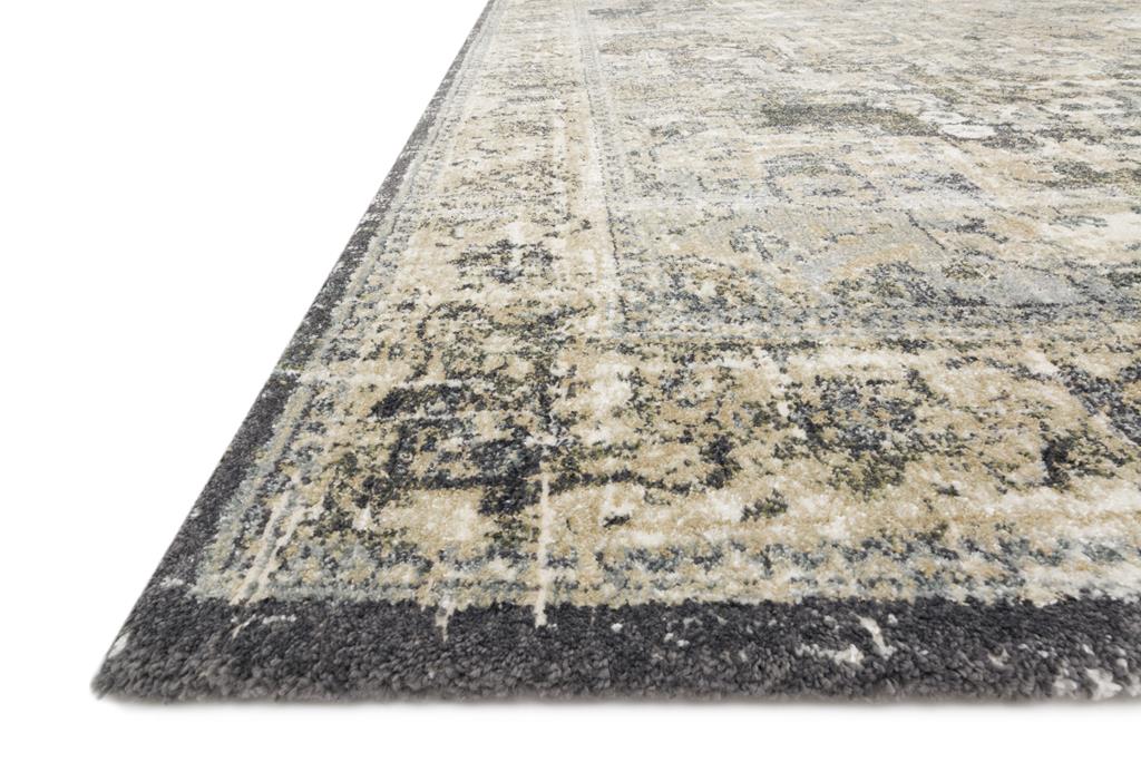 James JAE-03 Natural/Fog Area Rug - Magnolia Home by Joanna Gaines Corner