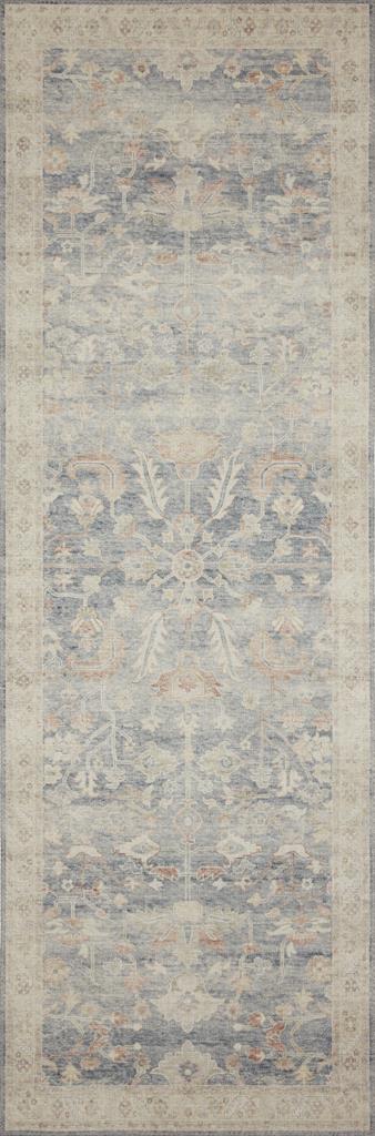 Loloi II Hathaway HTH-02 Denim/Multi Runner Area Rug