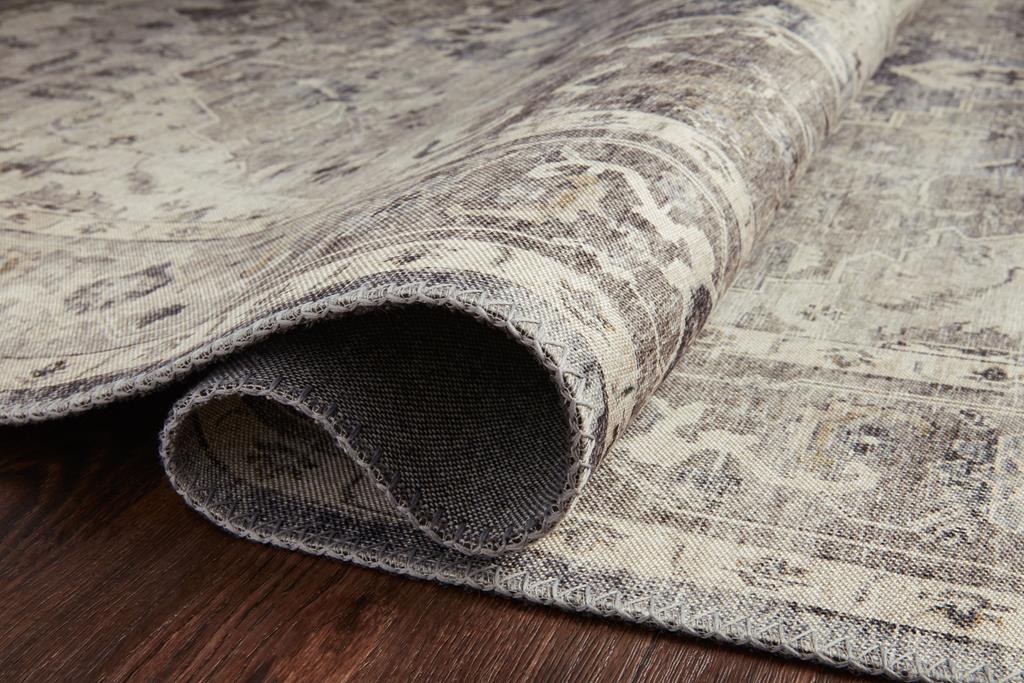 Loloi II Hathaway HTH-05 Steel/Ivory Area Rug - Carpetmart.com