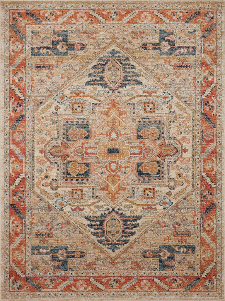 Loloi II Jocelyn JOC-01 Sand/Multi Area Rug - Carpetmart.com