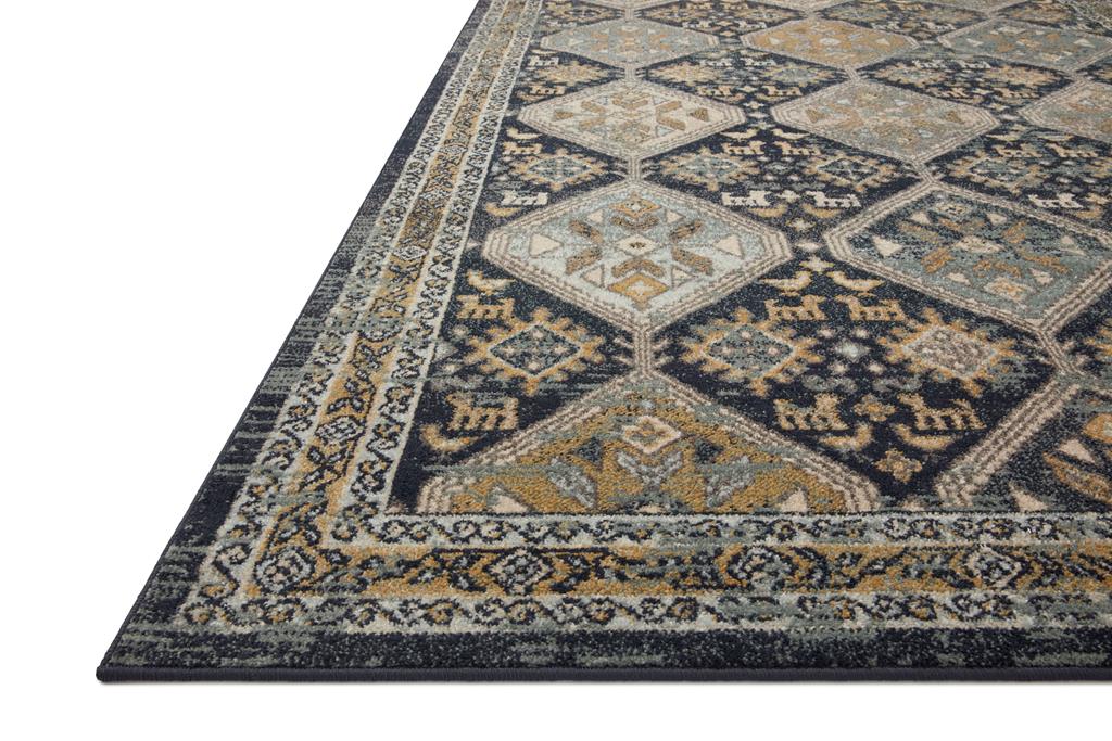 Loloi II Jocelyn JOC-02 Navy/Blue Area Rug Angle