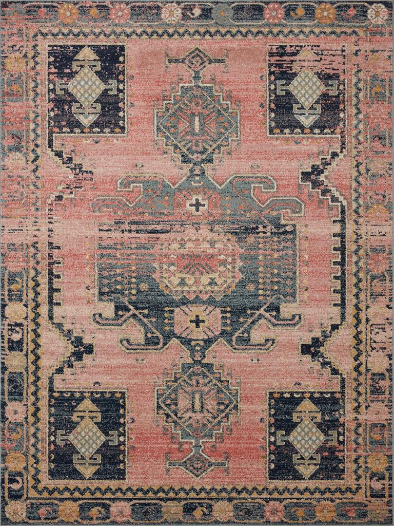 Loloi II Jocelyn JOC-06 Rose/Rose Area Rug - Carpetmart.com