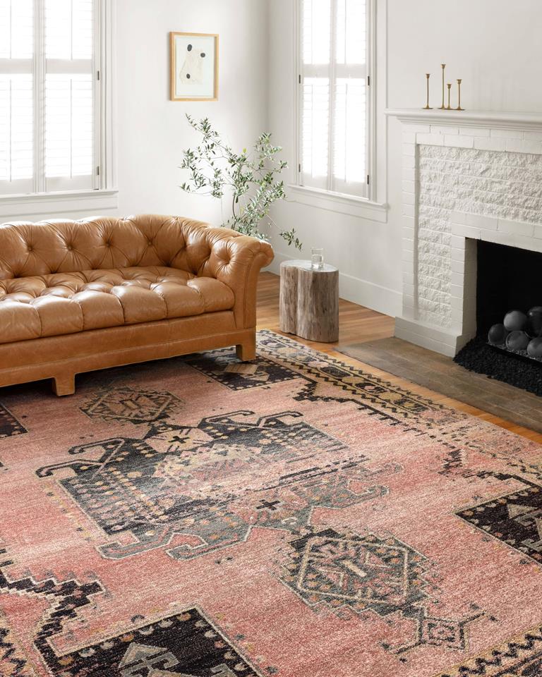 Loloi II Jocelyn JOC-06 Rose/Rose Area Rug - Carpetmart.com