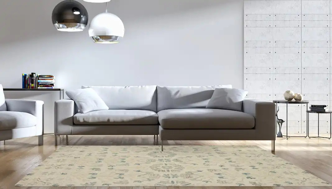 Loloi Norabel NOR-02 Ivory/Grey Area Rug - Carpet & Tile Mart