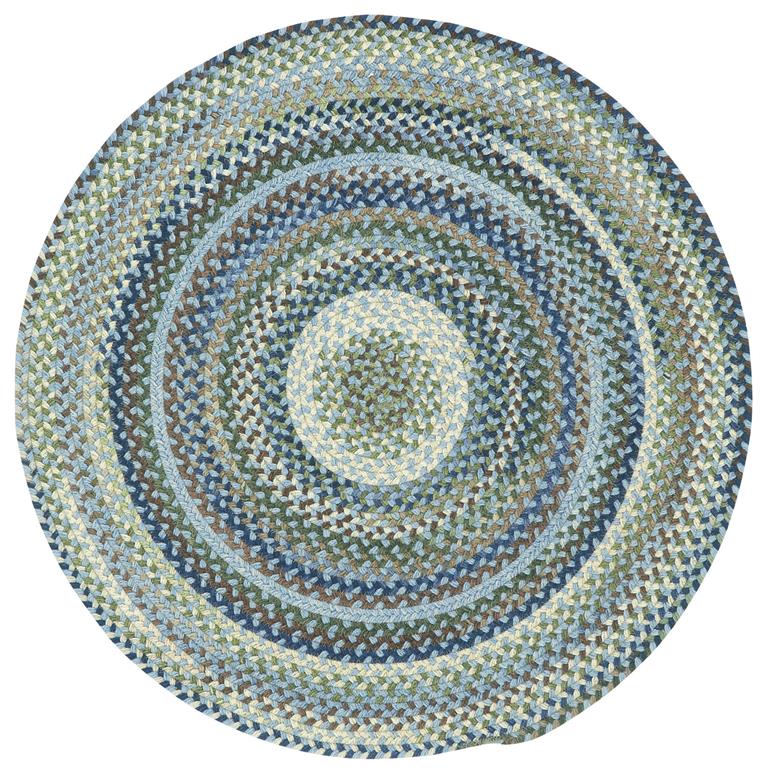 Capel Rugs Homecoming 0048-400 Sky Blue Area Rug Round