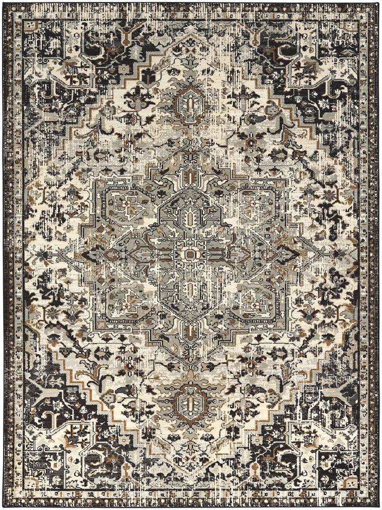 Karastan Tempest 91986-12096 Perception Midnight Area Rug