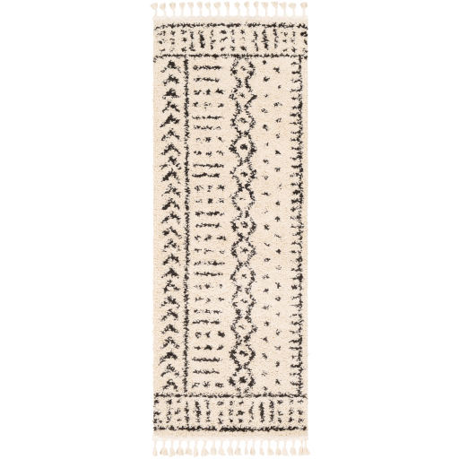 Surya Berber Shag BBE-2311 Runner Area Rug