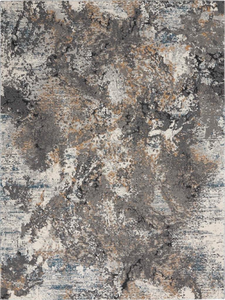 Nourison Tangra TNR01 Grey Multi Area Rug