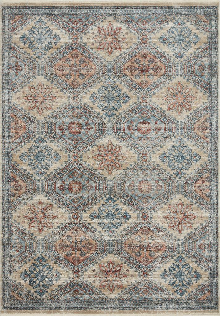 Elise ELI-02 Multi Blue Area Rug - Magnolia Home by Joanna Gaines