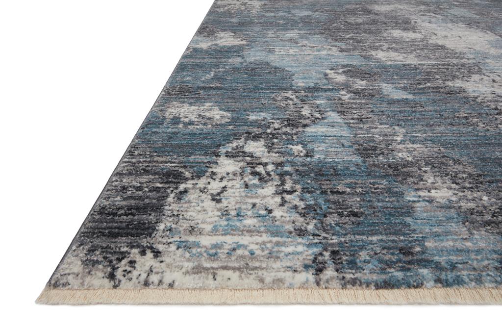 Loloi II Samra SAM-05 Dove Sky Area Rug Angle