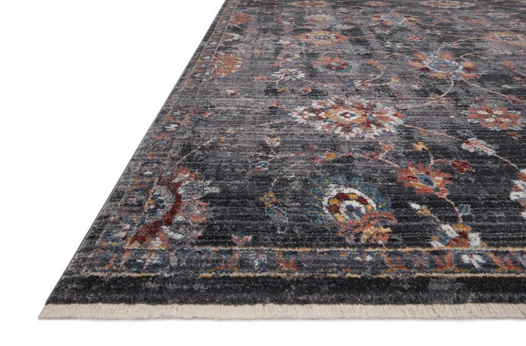 Loloi II Samra SAM-08 Charcoal Multi Area Rug Angle