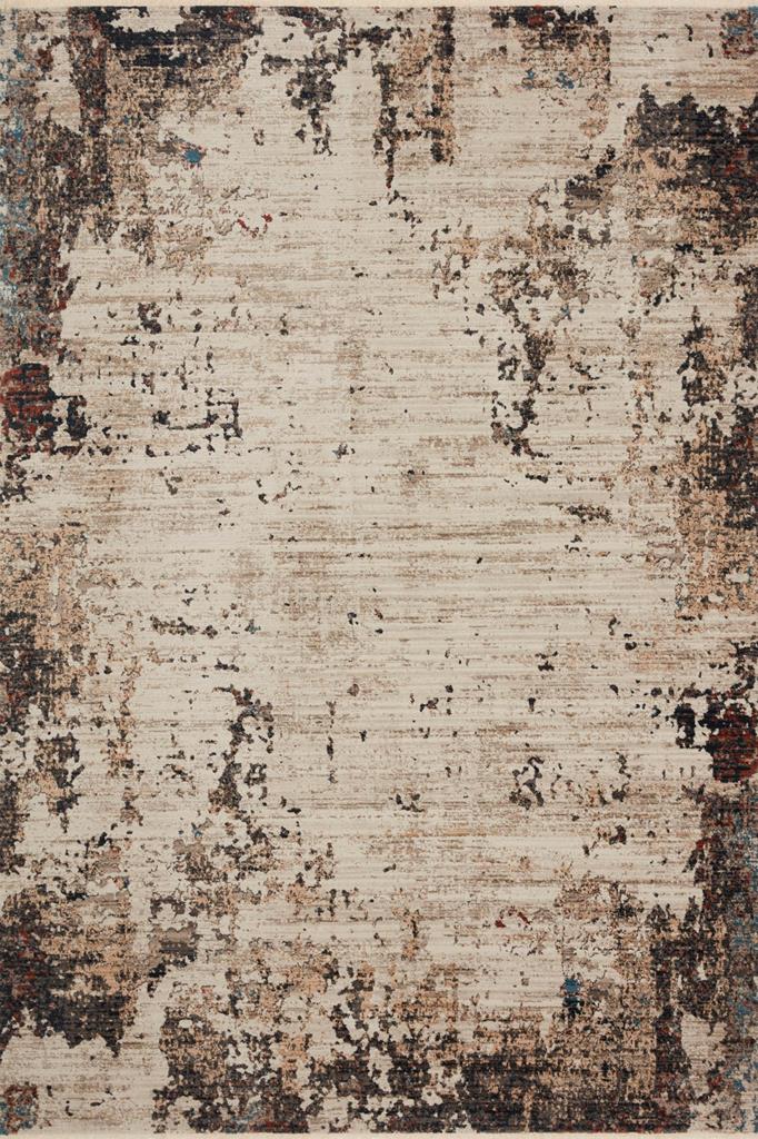 Loloi Leigh LEI-05 Ivory Charcoal Area Rug