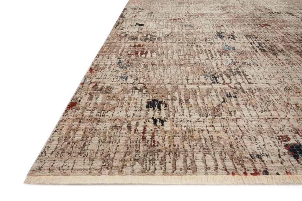 Loloi Leigh LEI-06 Ivory Multi Area Rug Angle