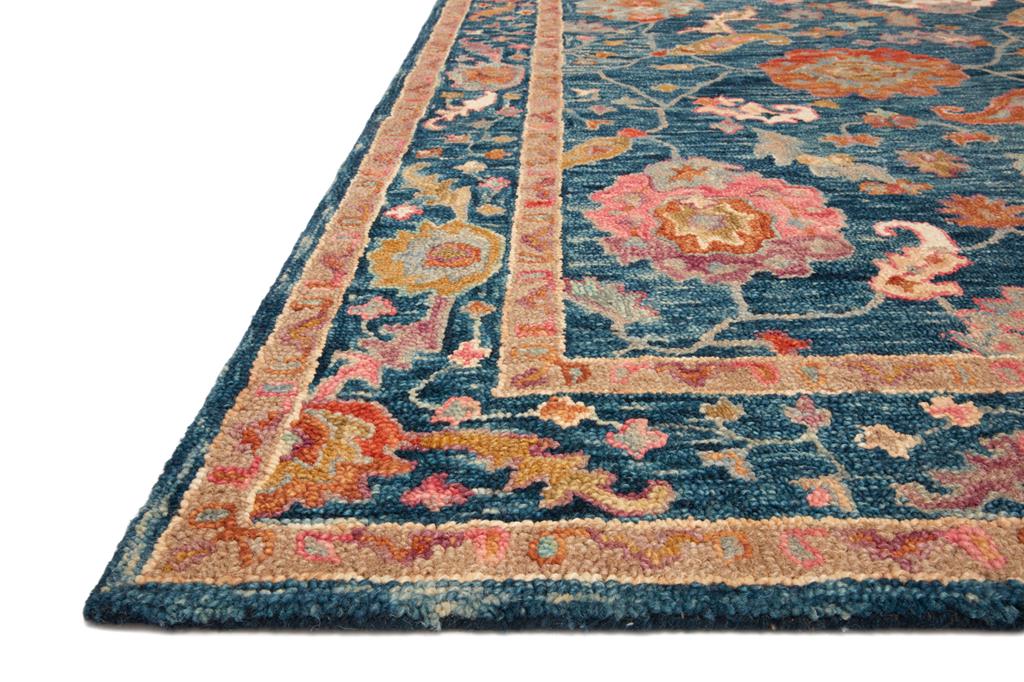 Loloi Padma PMA-01 Marine Multi Area Rug Angle