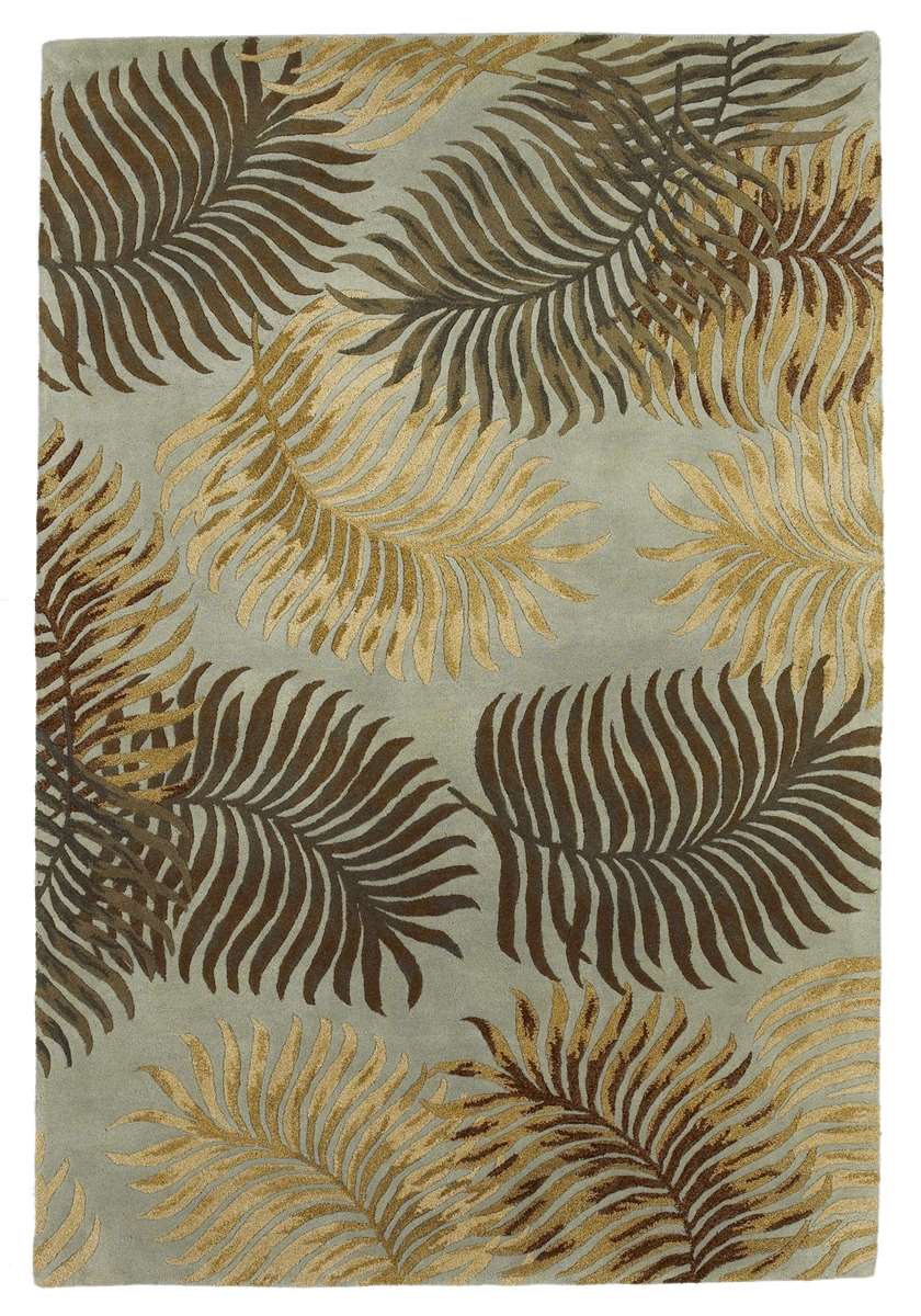 Kas Oriental Rugs Havana 2612 Aqua Fern View Area Rug