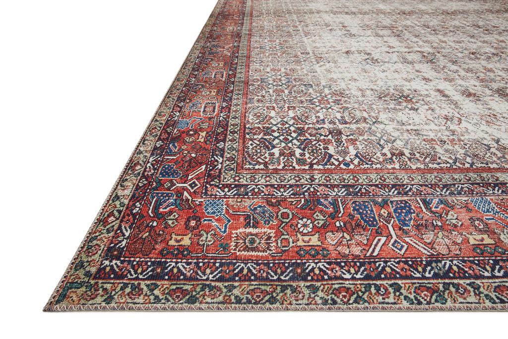 Loloi II Layla LAY-12 Ivory Brick Area Rug - Carpetmart.com
