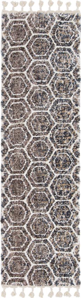 Kas Bungalow 2303 Grey Teal Dimensions Runner Area Rug