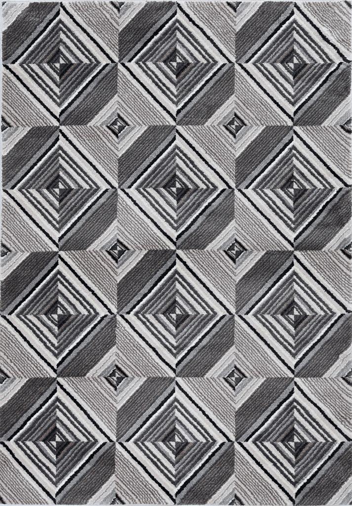 Kas Elements 6553 Grey Mocha Soho Area Rug