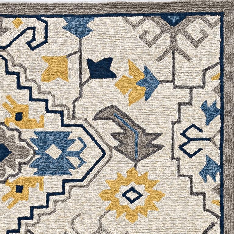 Kas Harbor 4205 Ivory Austin Area Rug Close Up