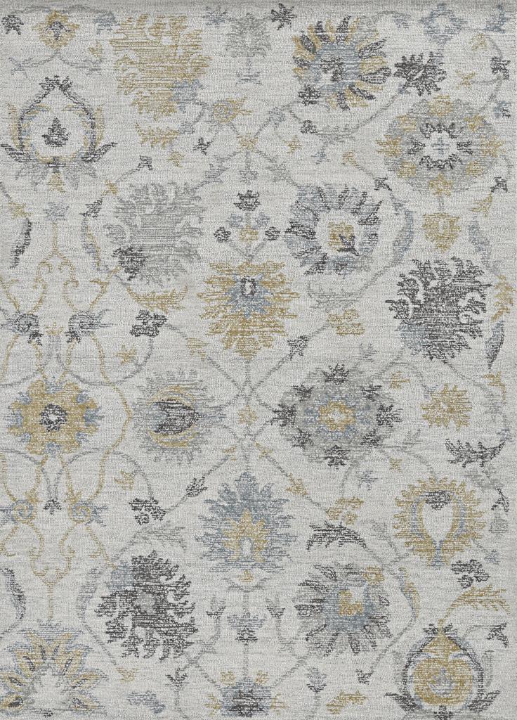 Kas Hudson 2461 Ivory Chandler Area Rug