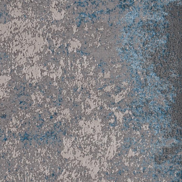 Kas Luna 7131 Silver Blue Natural Area Rug Close Up