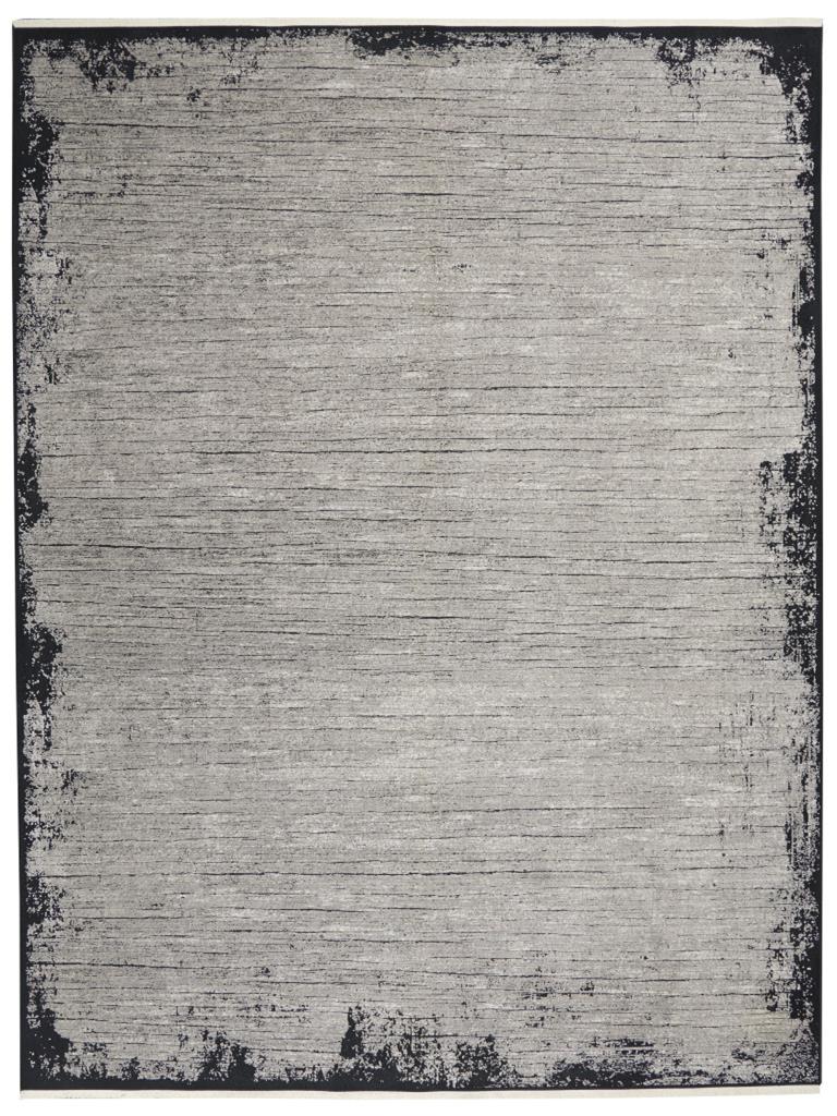 Calvin Klein Balian CK51 Grey Black Area Rug