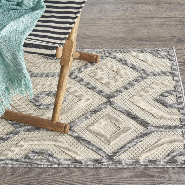 Nourison Cozumel CZM02 Cream Scatter Area Rug