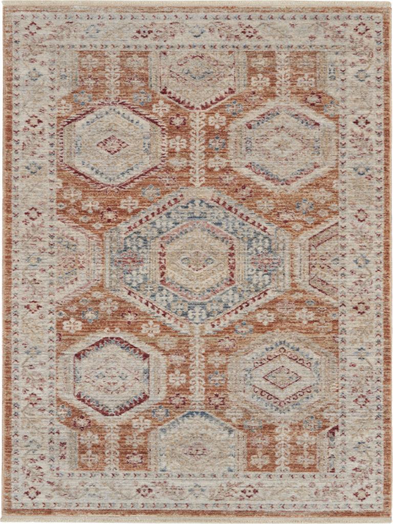 Nourison Homestead HMS01 Brick 3x5 Area Rug