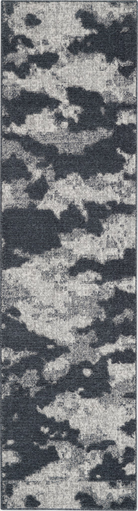 Nourison Zermatt ZER01 Blue Grey Runner Area Rug