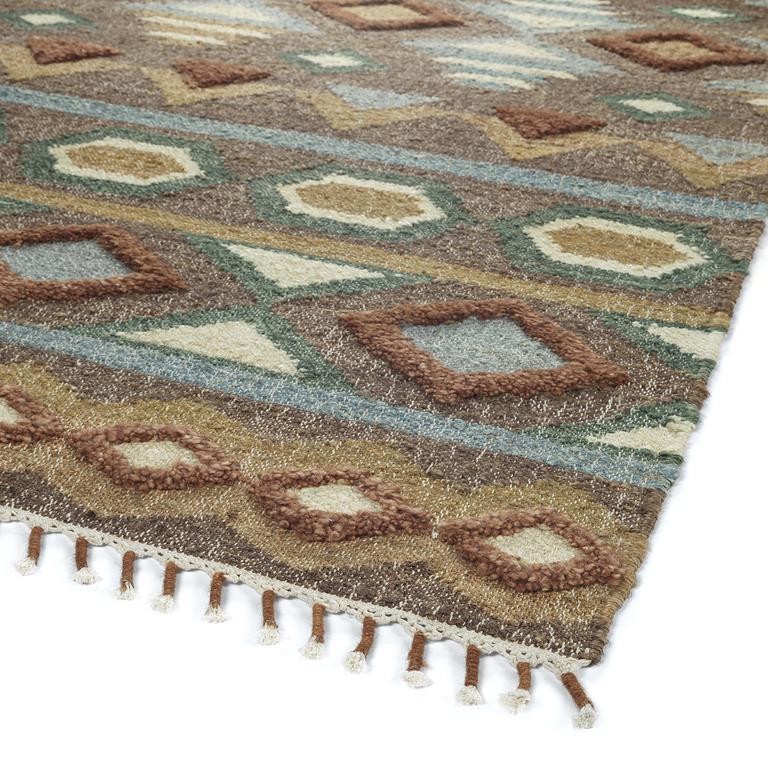 Kaleen Alejandra ALJ97-49 Brown Area Rug Corner