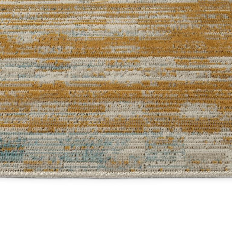 Kaleen Zuma Beach ZUM15-05 Gold Area Rug Edge