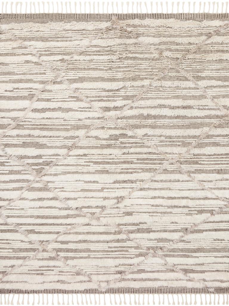 Loloi Khalid KF-07 Ivory Taupe Area Rug