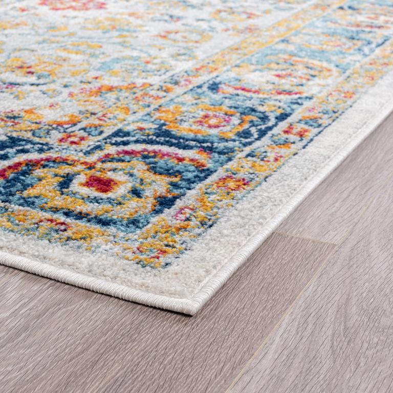 Tayse Diamond Giana DIA1700 Cream Area Rug Corner